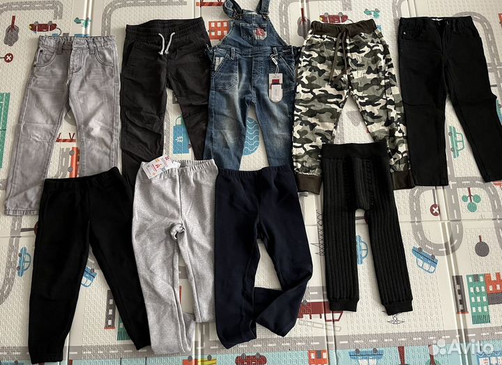 Огромный пакет вещей на мальчика 98 104