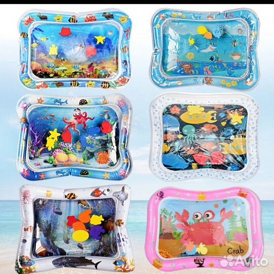 Новый водный развивающий коврик