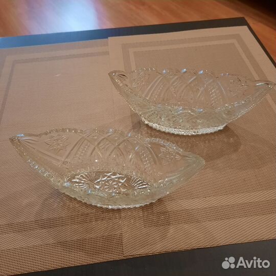 Салатник хрустальный
