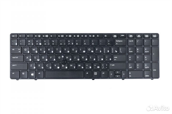 Клавиатура для HP 6560b Elitebook 8560p c Trackpo