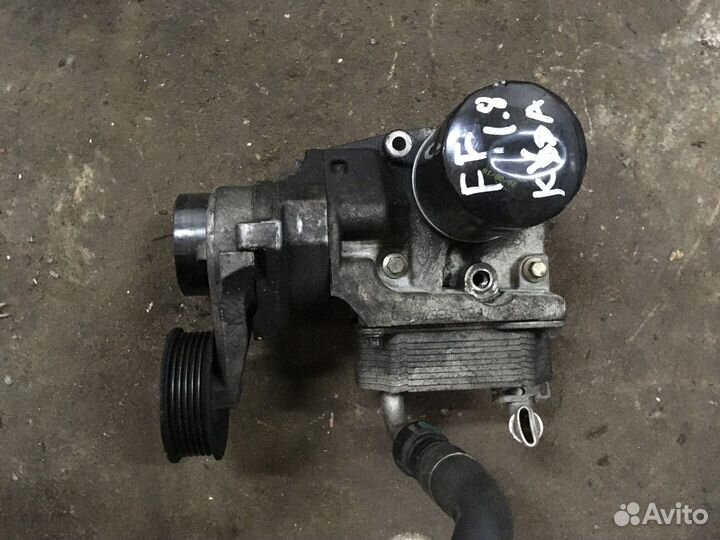 Радиатор масляный + корпус масляного фильтра kkda