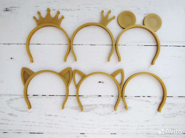 3D изделия / ободки для кукол Paola Reina