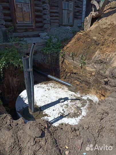 Установка септика под ключ