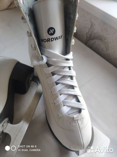 Коньки фигурные nordway bella 39 размер