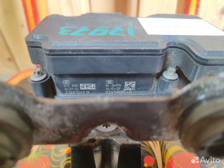 Блок ABS volkswagen polo