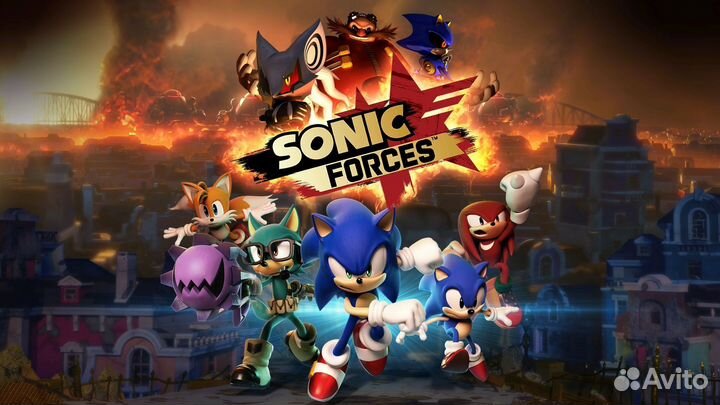 Sonic forces на PS4 PS5