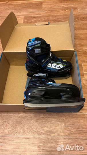 Коньки детские раздвижные 30 35 roces