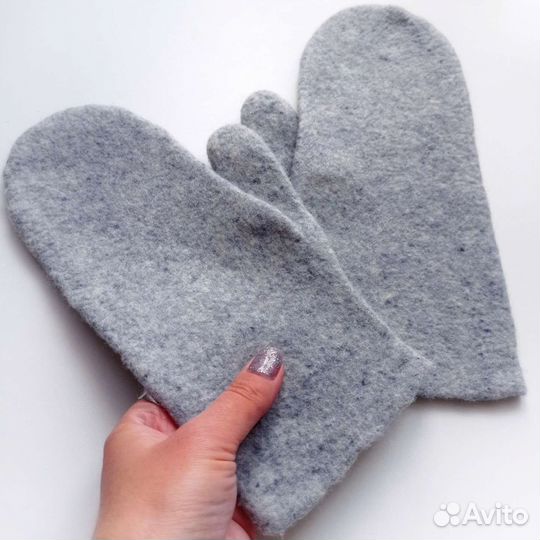Варежки мужские и женские