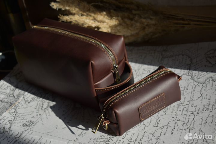 Несессер мужской кожаный размер индивидуально