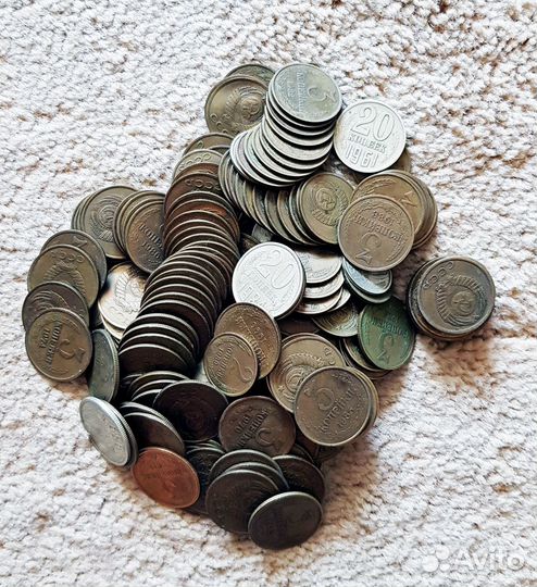 Монеты СССР (181 шт) 1961-1991 годы