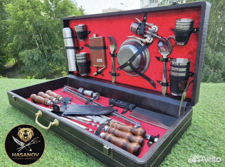 Шашлычный набор подарочный