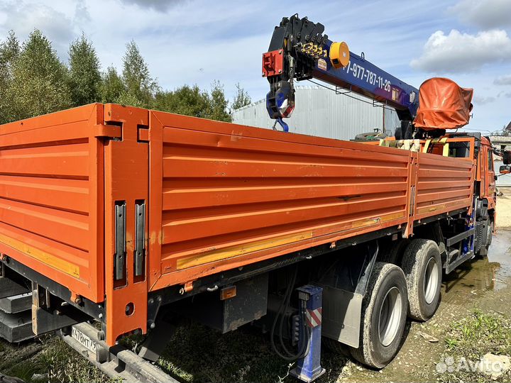 КамАЗ 65115 с КМУ, 2022