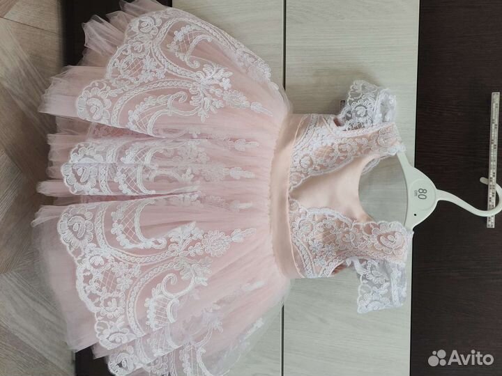 Платье для девочки 74