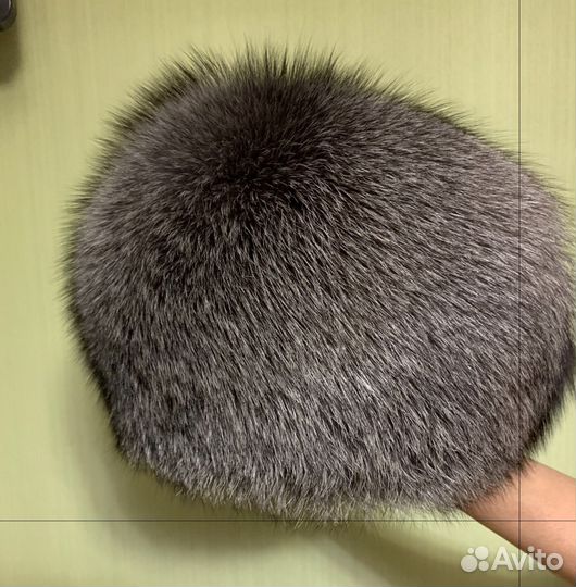 Шапка из песца новая