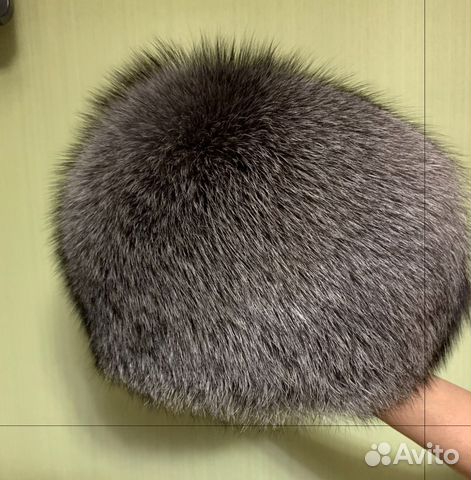 Шапка из песца новая