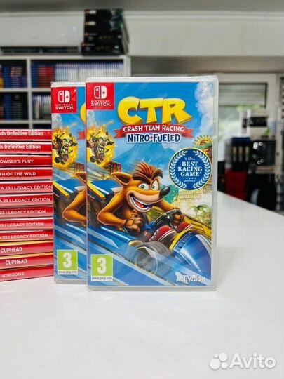 Nintendo Switch Crash Team Racing Nitro Fueled