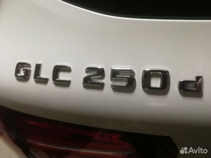 Mercedes-benz GLC накладка глушитель