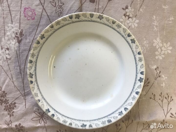 Тарелки советского периода довоенные