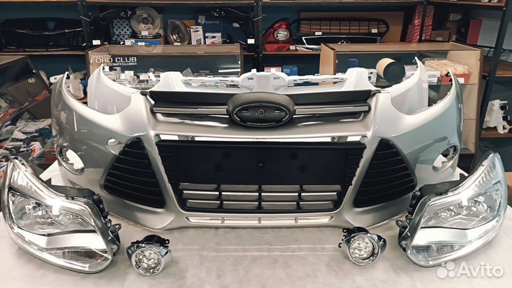 Бампер передний Ford Focus 3 в любой цвет