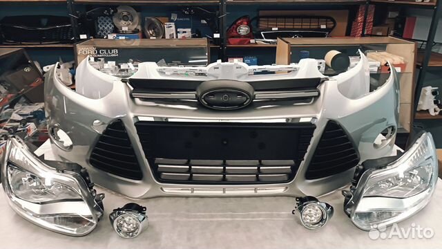 Бампер передний Ford Focus 3 в любой цвет