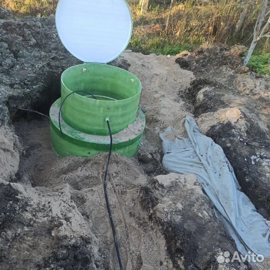 Установка септика под ключ