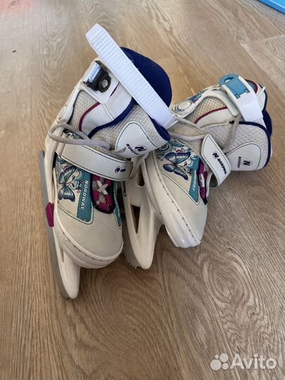 Коньки зимние детские