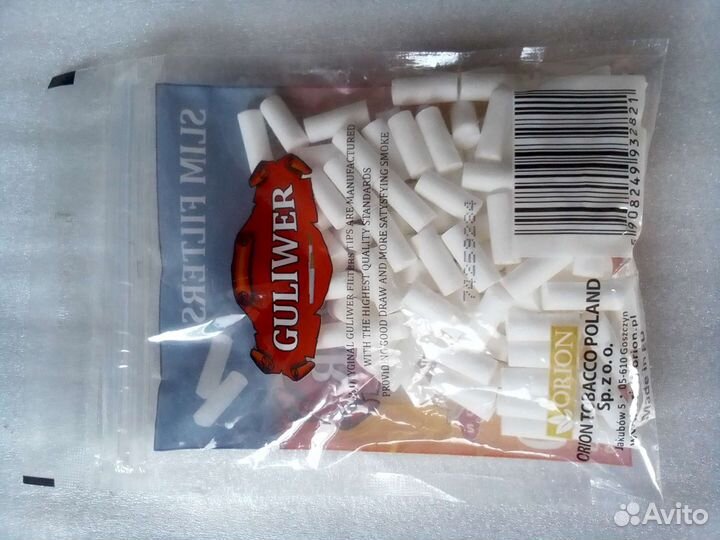 120 фильтров для сигарет. Made in EU