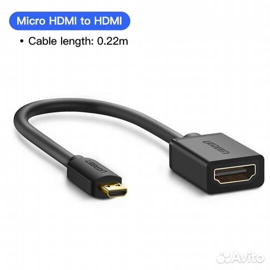Micro & mini Hdmi - Hdmi переходник / Ugreen