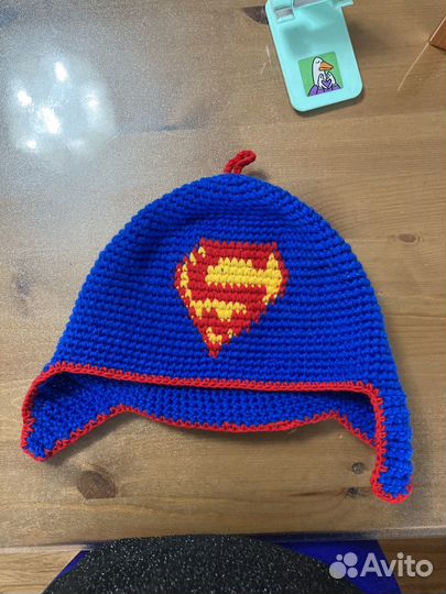 Вязаная шапка для бани