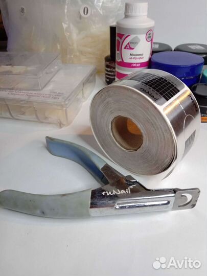 Набор для наращивания ногтей гелем и акрилом