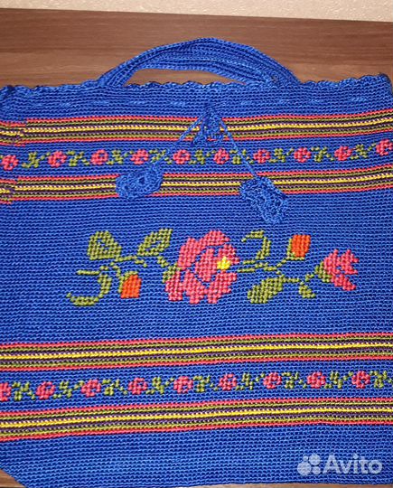 Сумка авоська,шопер ручная работа