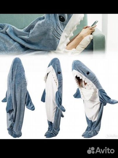 Кигуруми акула (пижама)