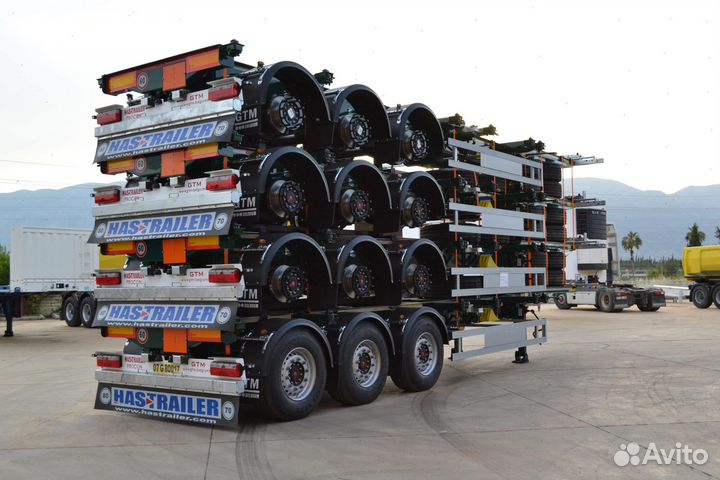 Полуприцеп контейнеровоз Has Trailer PROCON FCC 100-40, 2023