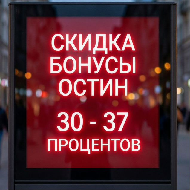 Бонусы остин