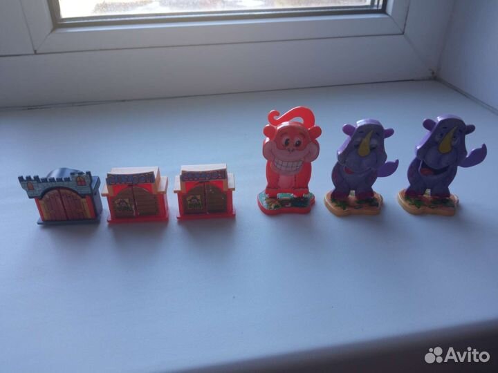 Игрушки из киндера 90х