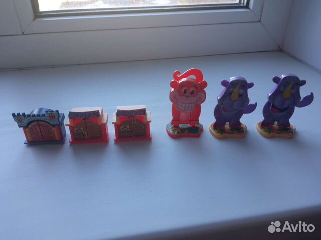 Игрушки из киндера 90х