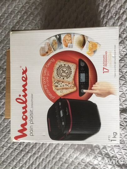 Хлебопечка moulinex pain plaisir