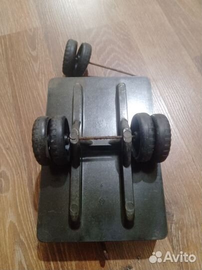 Игрушка СССР прицеп карболит