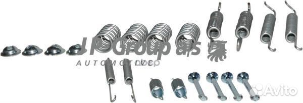 Рем.к-т барабанного тормозного механизма VAG 11