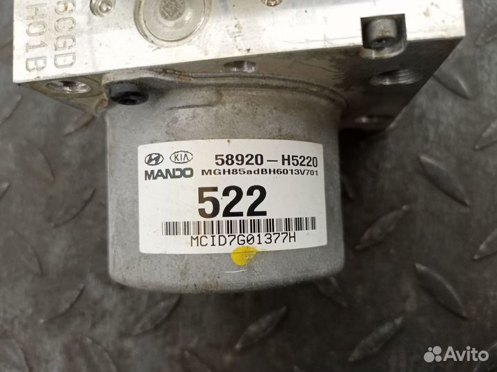 Блок ABS (насос) для Hyundai Solaris 1