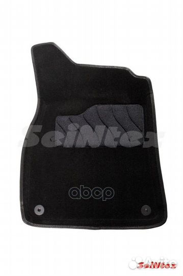 Комплект ковриков 3D audi A7II черные (компл) 9