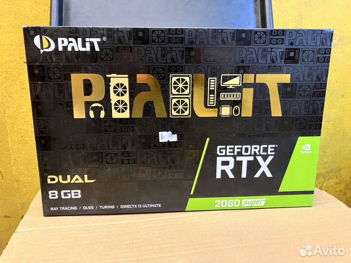Palit GeForce RTX 2060 super Dual 8GB на гарантии