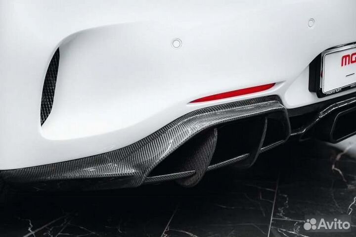 Задний бампер + спойлер GT-R Mercedes AMG GT C190