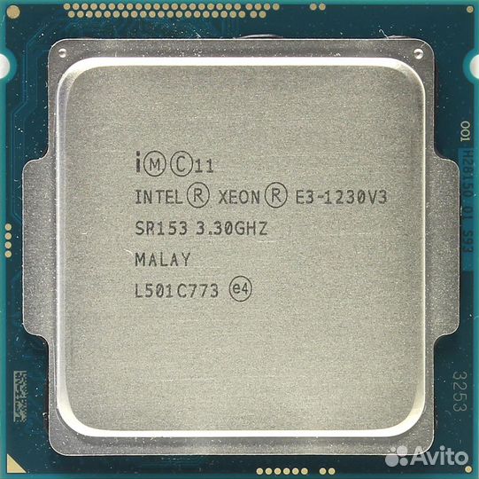 Intel i3 8100 i5 i7 xeon 1230 1245 V2 V3