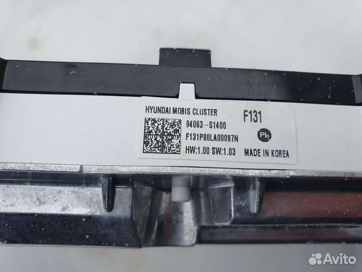 Приборная панель оригинал на Hyundai Santa Fe