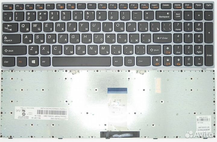Новая клавиатура для ноутбука Lenovo B5400, M5400