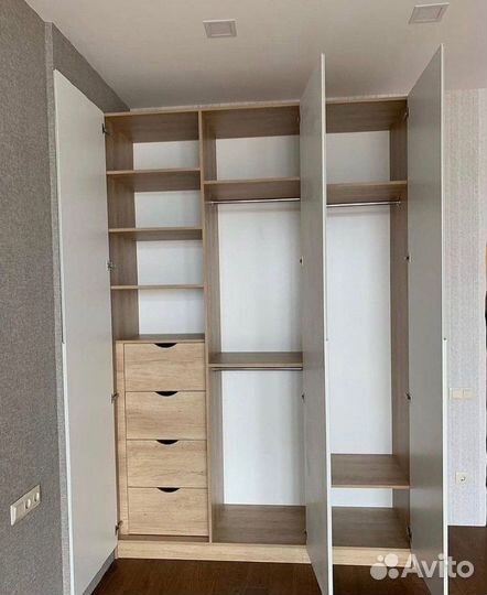 Шкаф по индивидуальным размерам для одежды