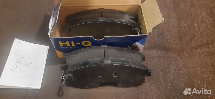 Тормозные колодки renault nissan