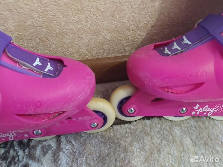 Роликовые коньки детские раздвижные