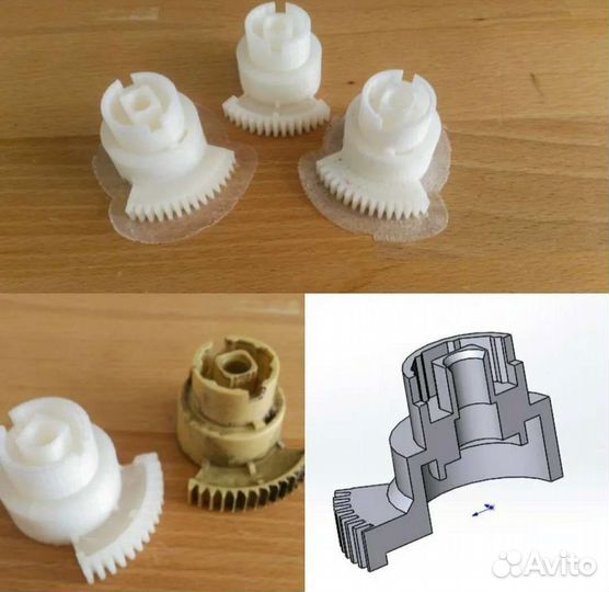 3D печать - Печать пластиком - моделирование